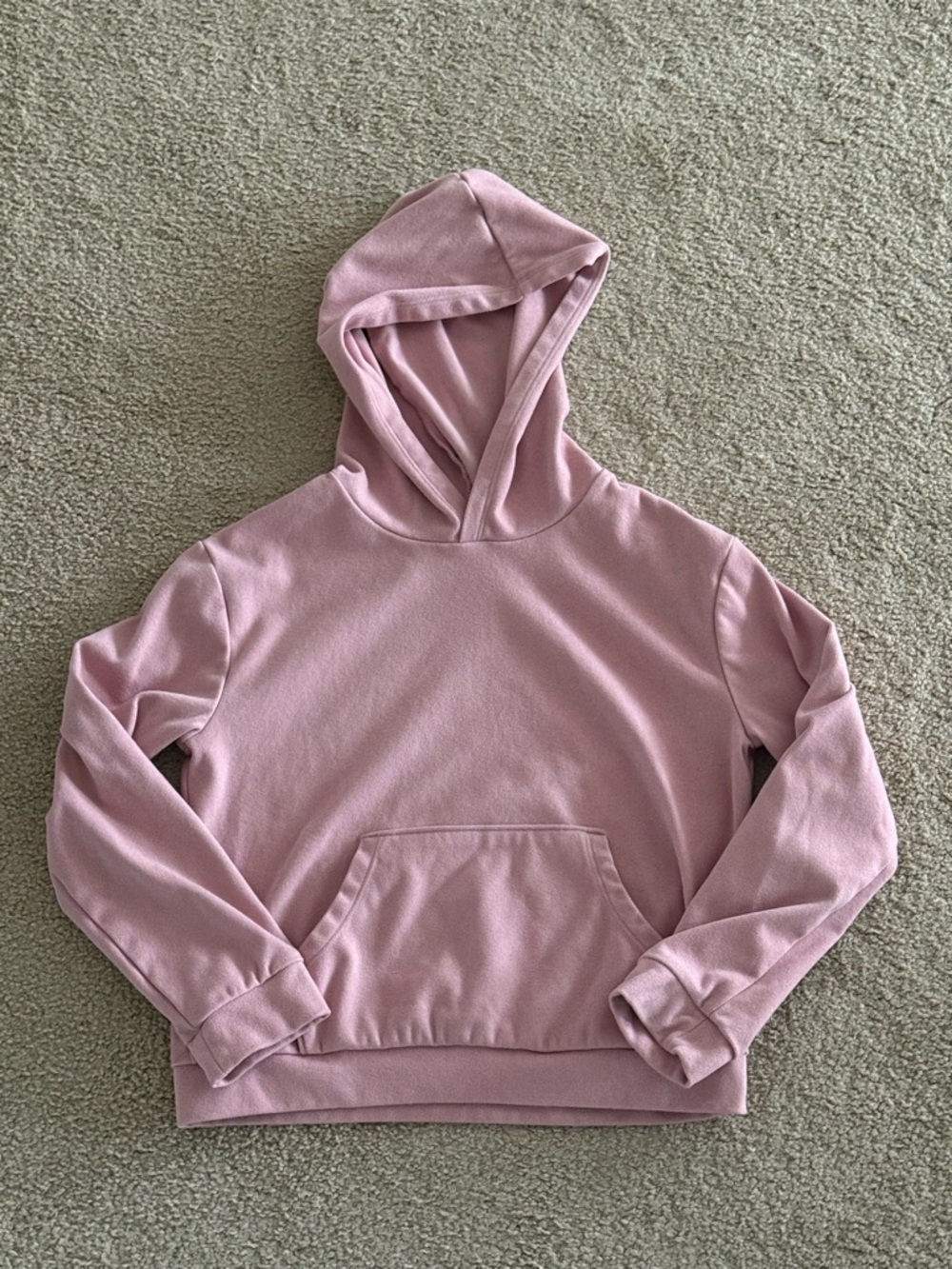 Cat & Jack Blush Pink Pullover Hoodie Girls’ Size S 6/7